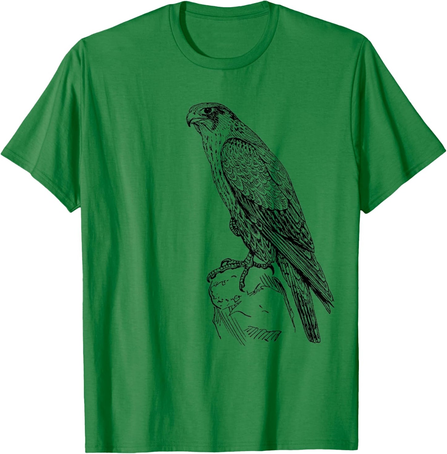 peregrine Falcon T-Shirt - T-Shirt | Irish Green