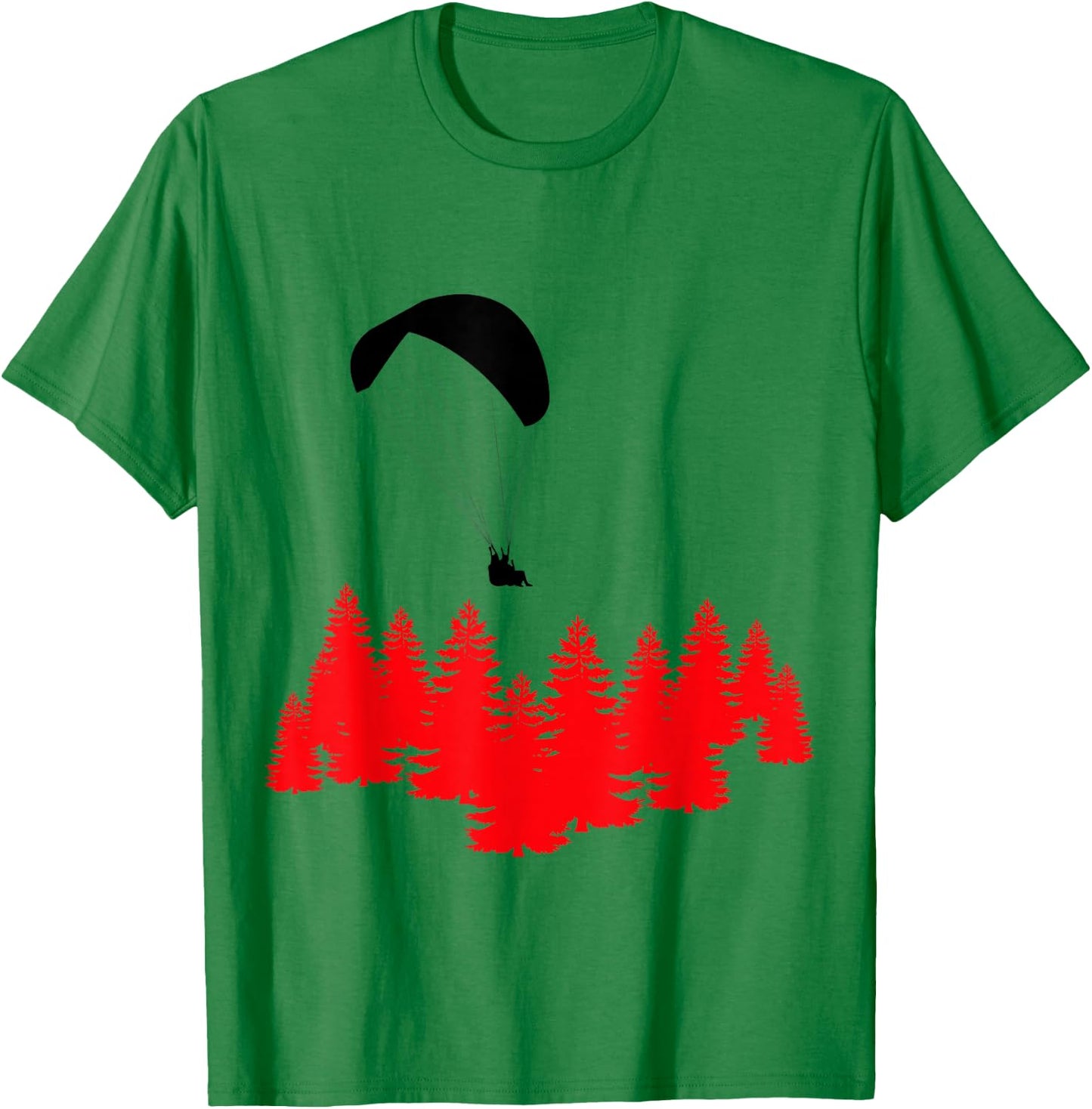 Smokejumpers Hotshot Crew For Elite Fire Fighters T-Shirt - T-Shirt | Irish Green