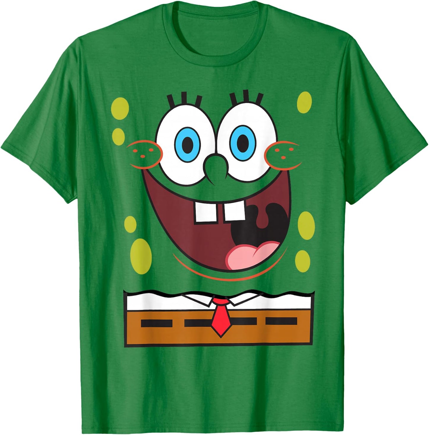 Spongebob SquarePants Large Character T-Shirt - T-Shirt | Irish Green