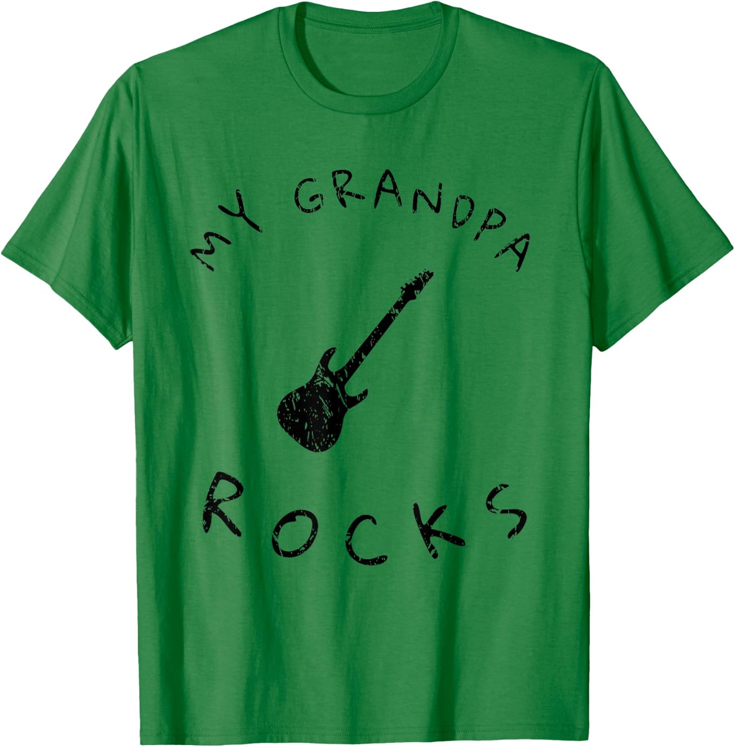 My Grandpa Rocks T Shirt T-Shirt - T-Shirt | Irish Green