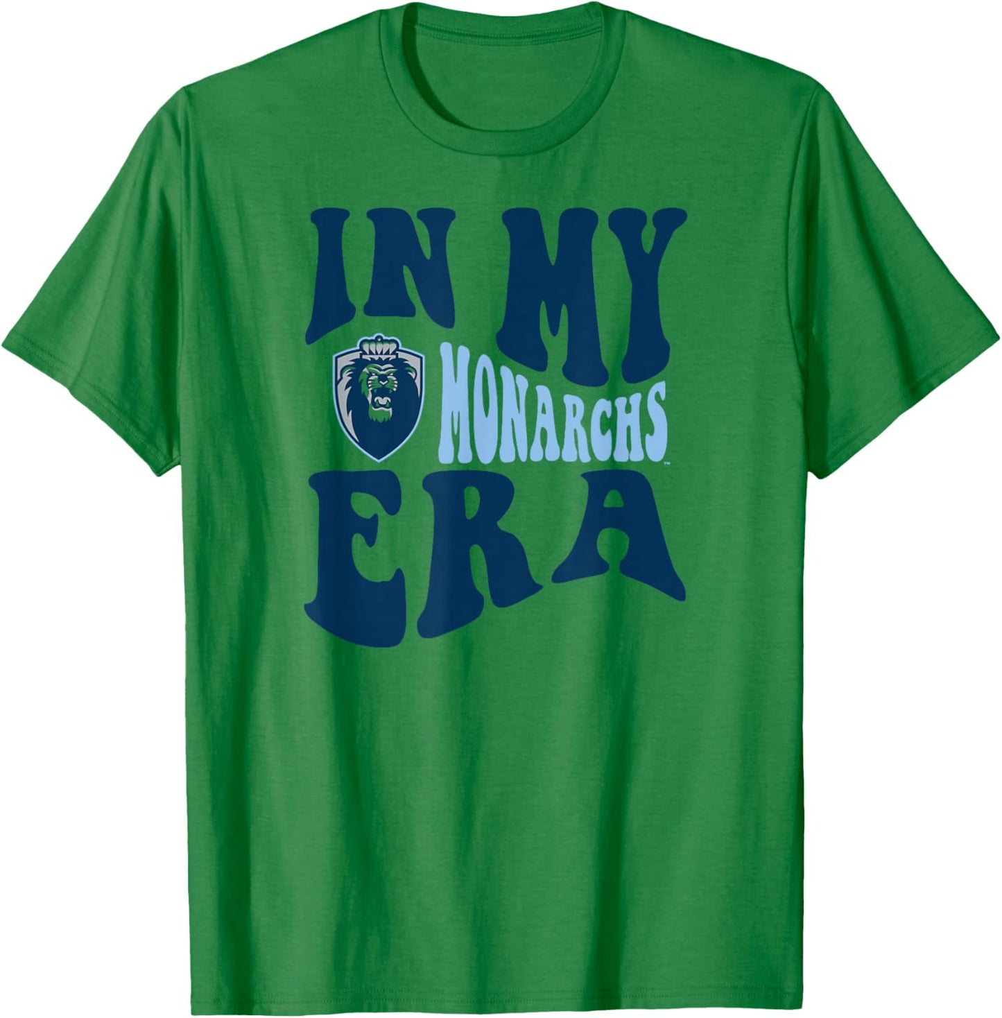 Old Dominion Monarchs Era White Officially Licensed T-Shirt - T-Shirt | Irish Green