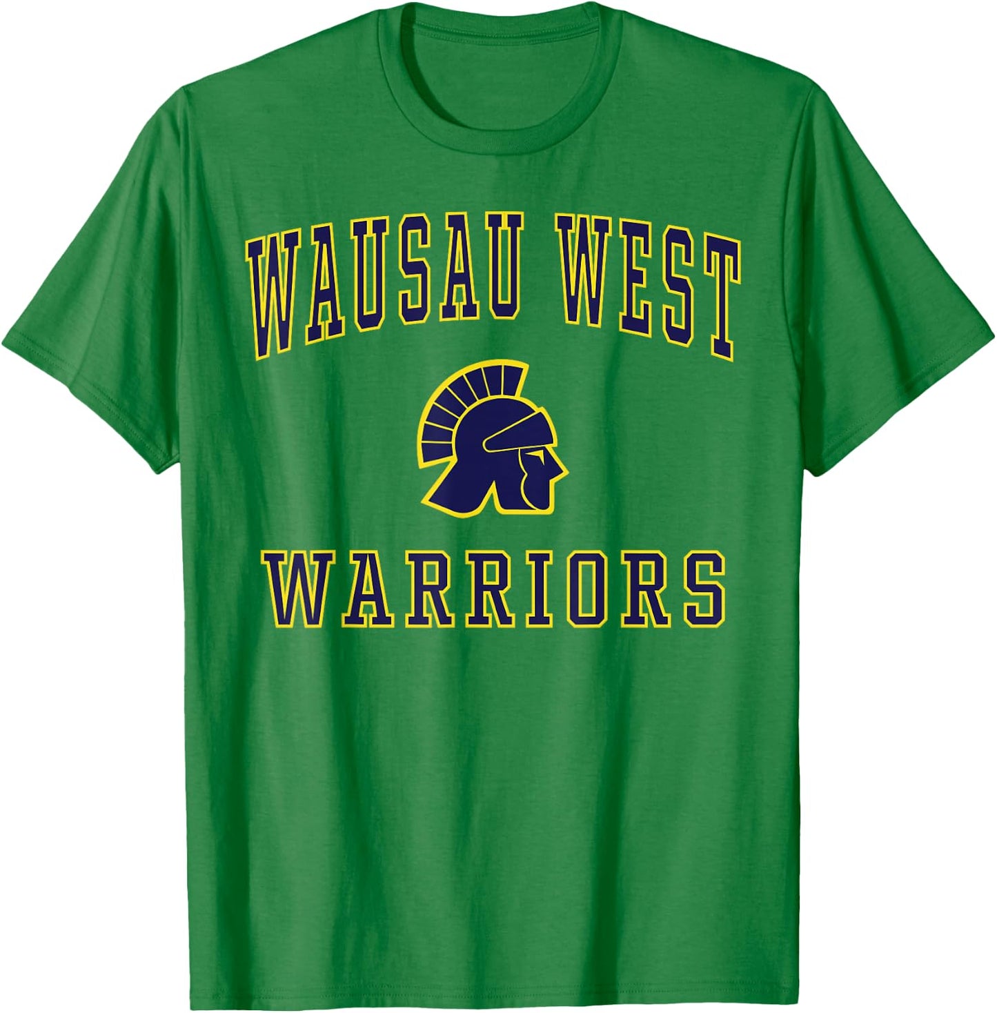 Wausau West High School Warriors T-Shirt - T-Shirt | Irish Green