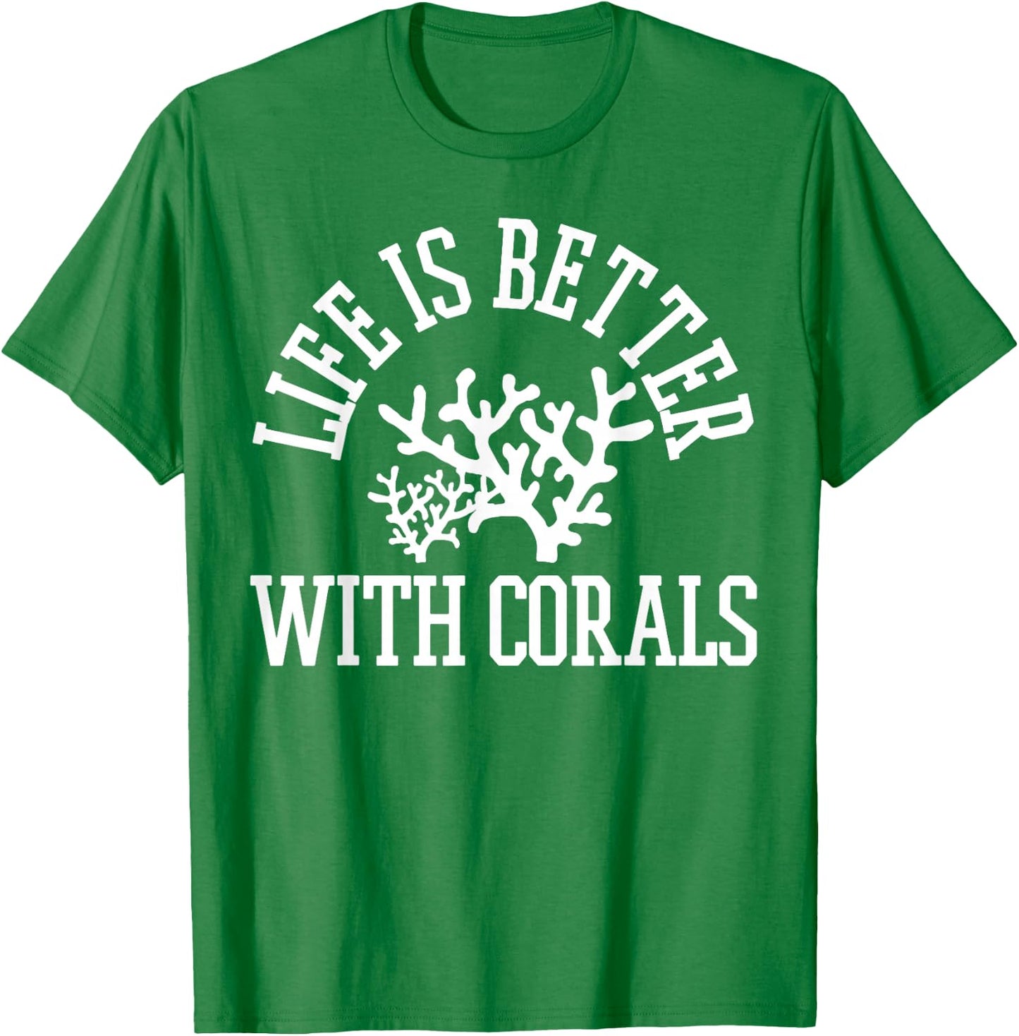 Fish Tank Coral Reef Saltwater Aquarist Gift T-Shirt - T-Shirt | Irish Green