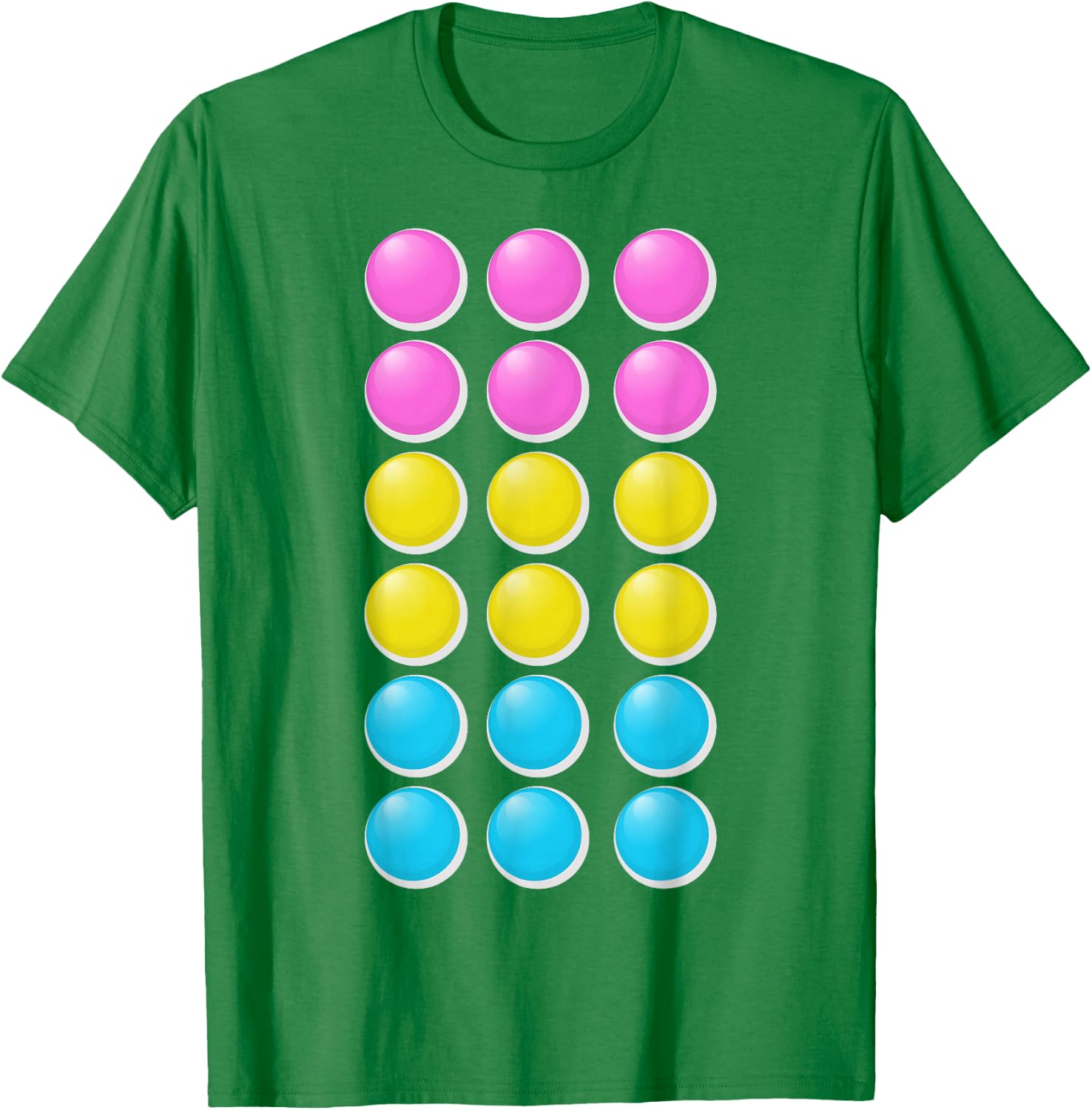 Candy Dots - Funny Cheap Halloween Costume T Shirt T-Shirt - T-Shirt | Irish Green