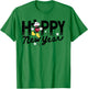 Disney Mickey Mouse Happy New Year T-Shirt - T-Shirt | Irish Green