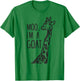 Funny Shirt Giraffe Moo I'm A Goat Farm Zoo Animal T-Shirt - T-Shirt | Irish Green