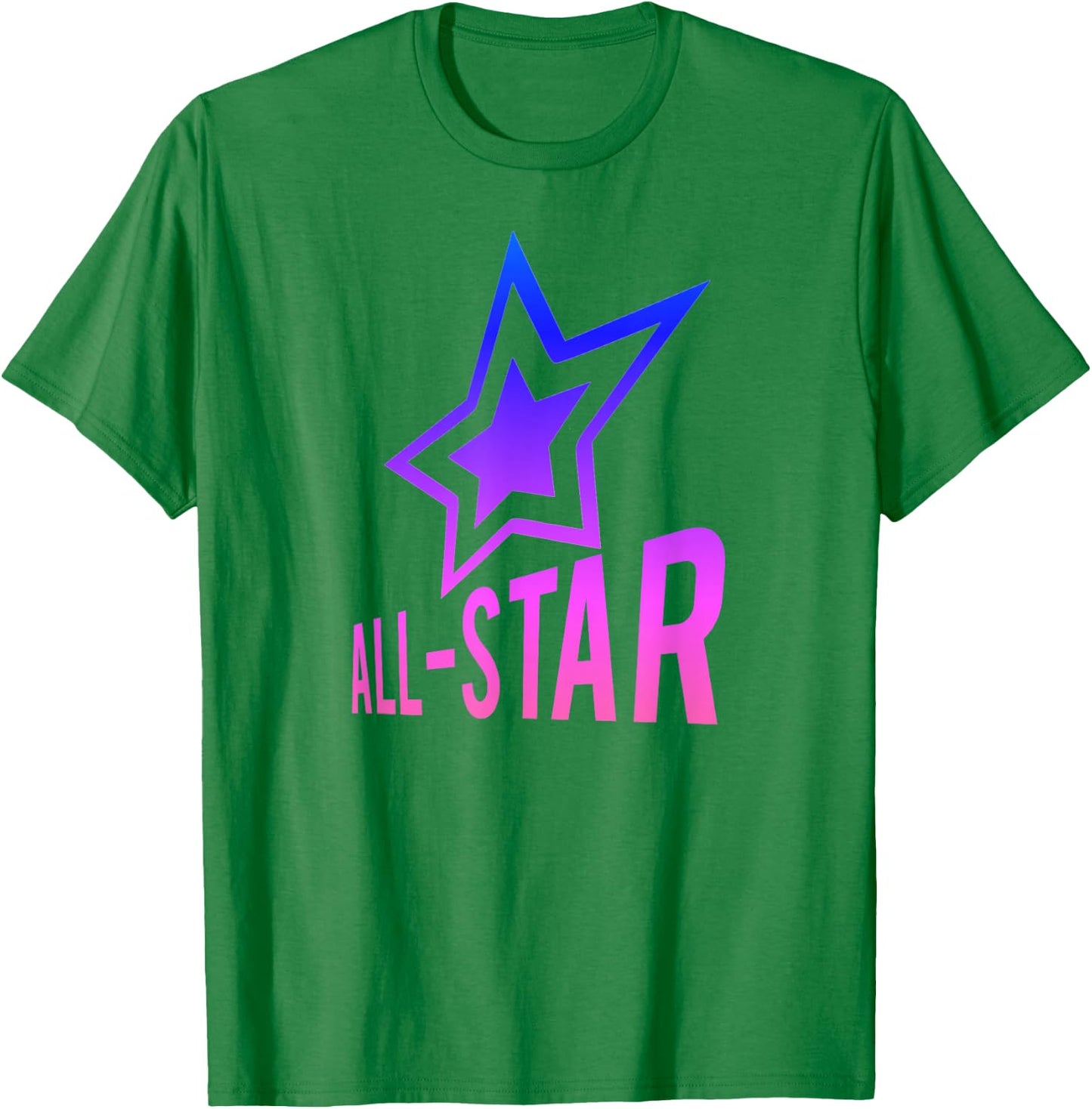 All-Star Shirt Girls Sports Player Athlete Gift Kids T-Shirt - T-Shirt | Irish Green