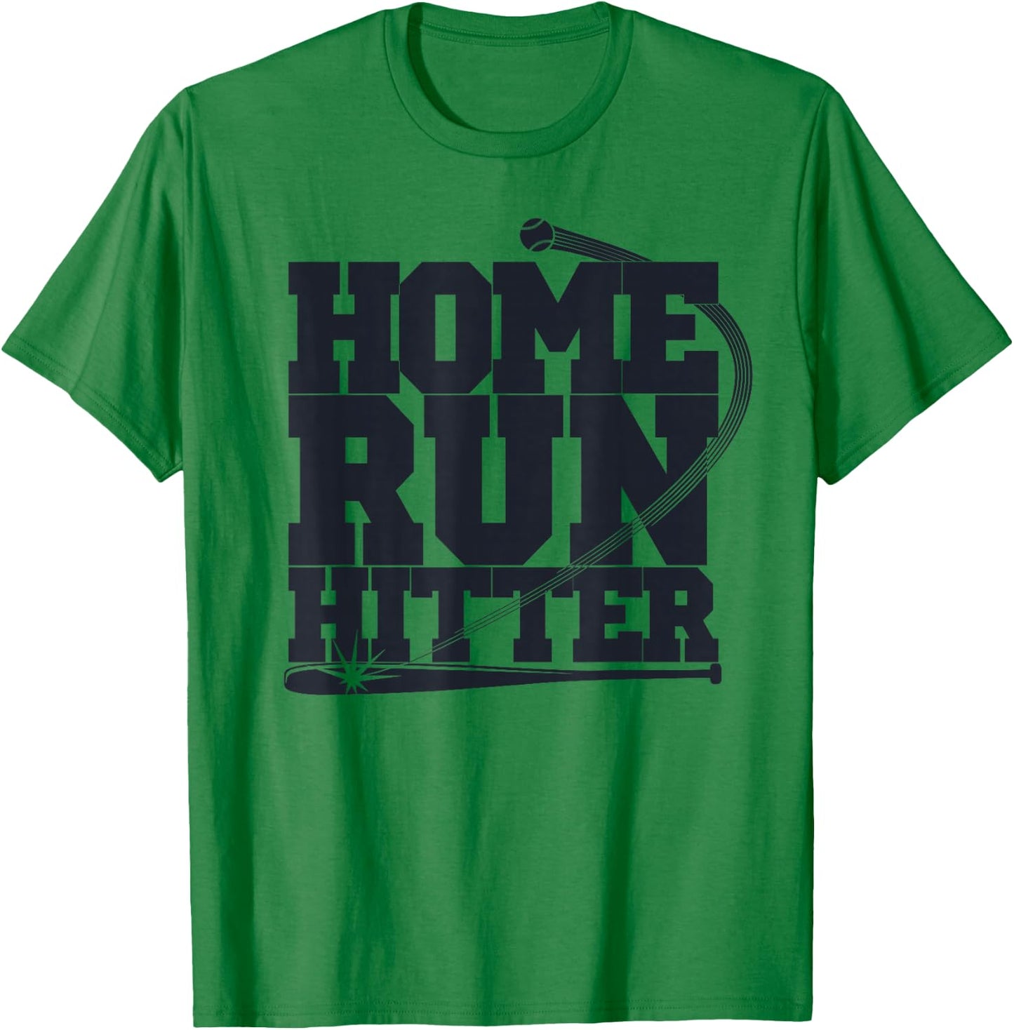 Home Run Hitter Baseball Player Baseball Lover T-Shirt - T-Shirt | Irish Green