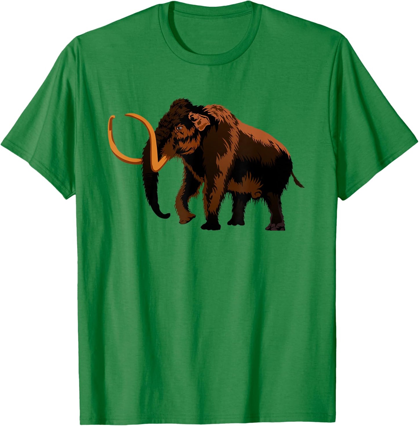 Woolly Mammoth Extinct Prehistoric Animal T Shirt T-Shirt - T-Shirt | Irish Green