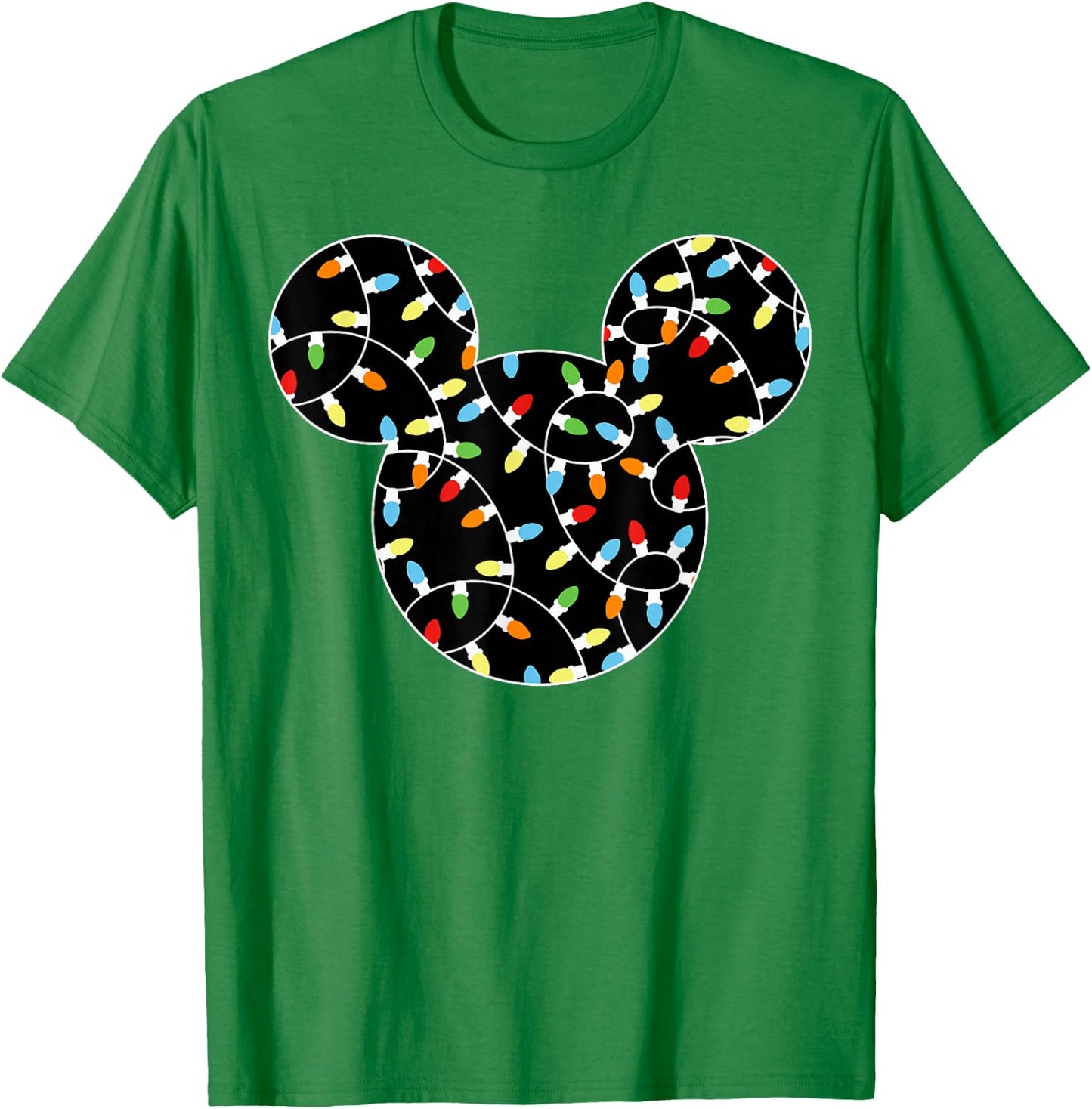 Disney - Mickey Holiday Lights T-Shirt - T-Shirt | Irish Green