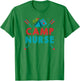Camp Nurse Shirt Nursing RN Appreciation Camping T-Shirt - T-Shirt | Irish Green