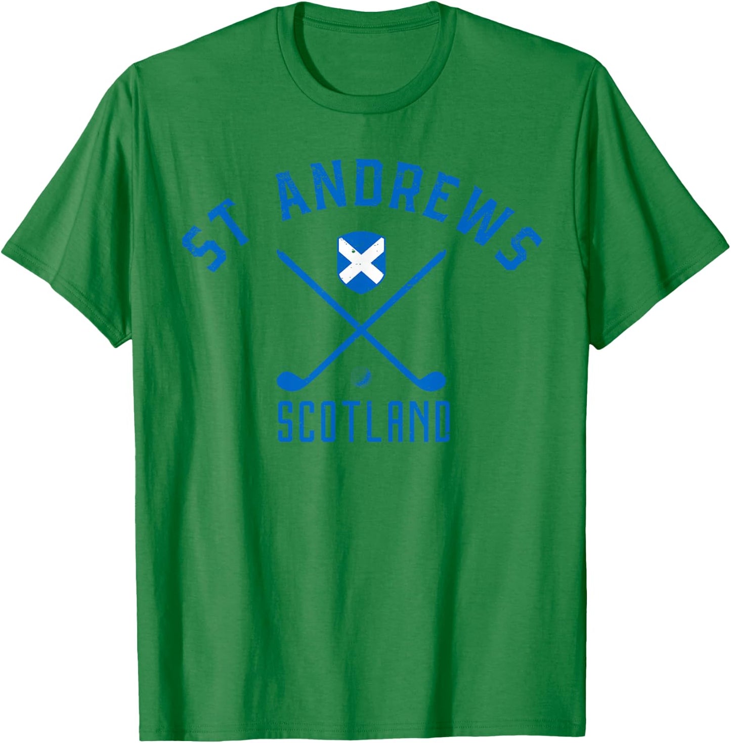 St. Andrews Scotland Golf T-Shirt - T-Shirt | Irish Green