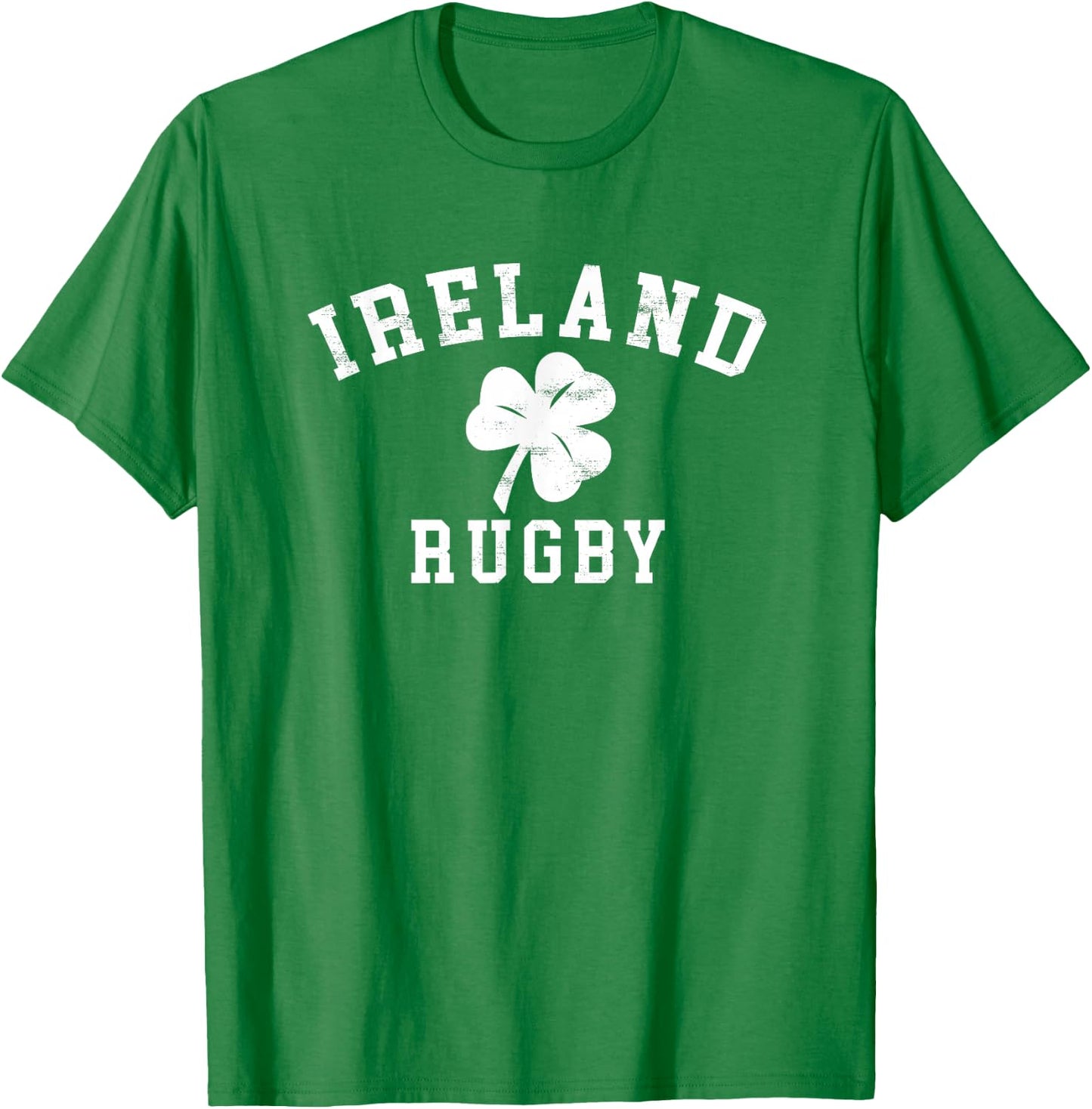 Ireland Rugby - Irish Shamrock Rugby T-Shirt - T-Shirt | Irish Green