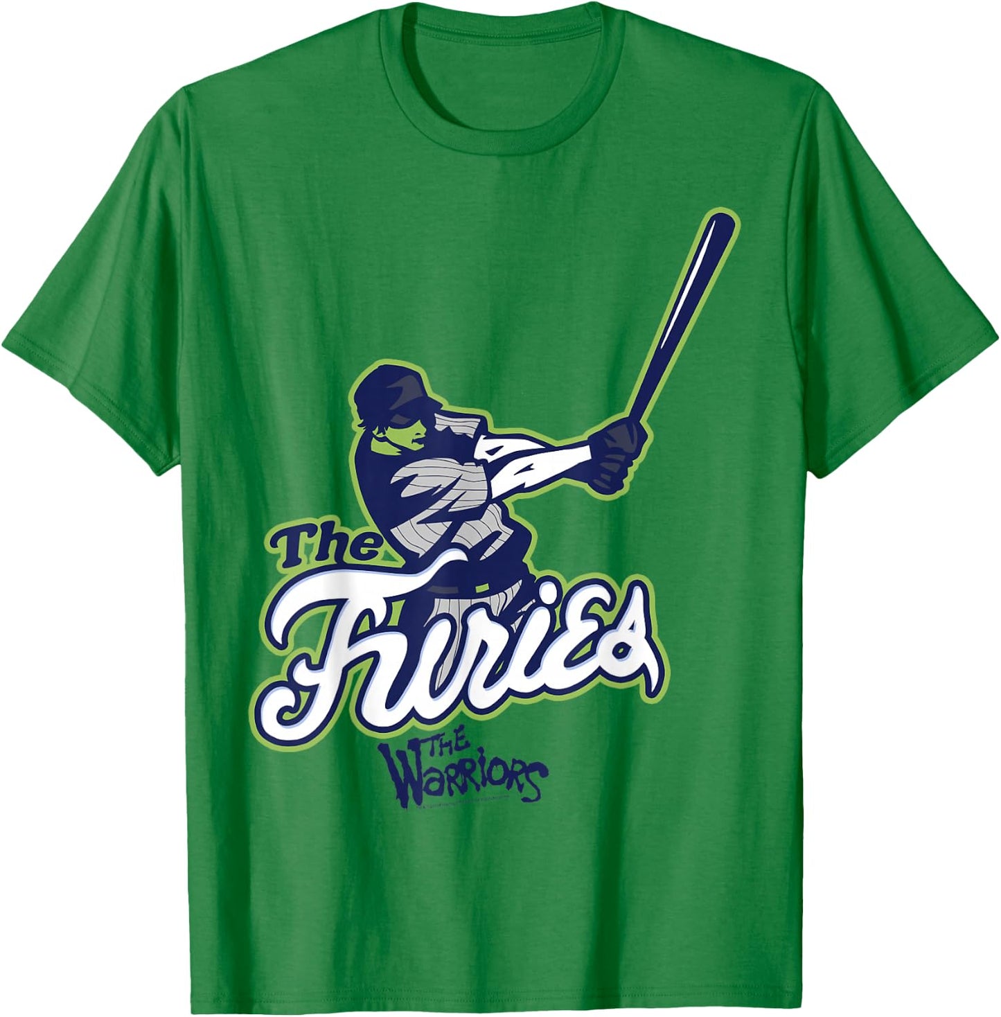 The Warriors The Furies Baseball Team Logo T-Shirt - T-Shirt | Irish Green