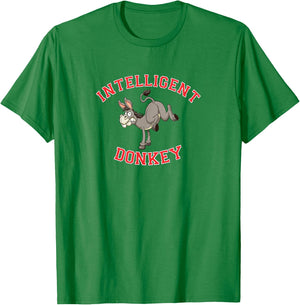 Intelligent Donkey T-Shirt - T-Shirt | Irish Green