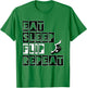 Eat Sleep Flip Repeat Gymnast & Tumbling T-Shirt - T-Shirt | Irish Green