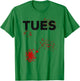 Tuesday Shark Costume for Group Halloween Costumes T-Shirt - T-Shirt | Irish Green