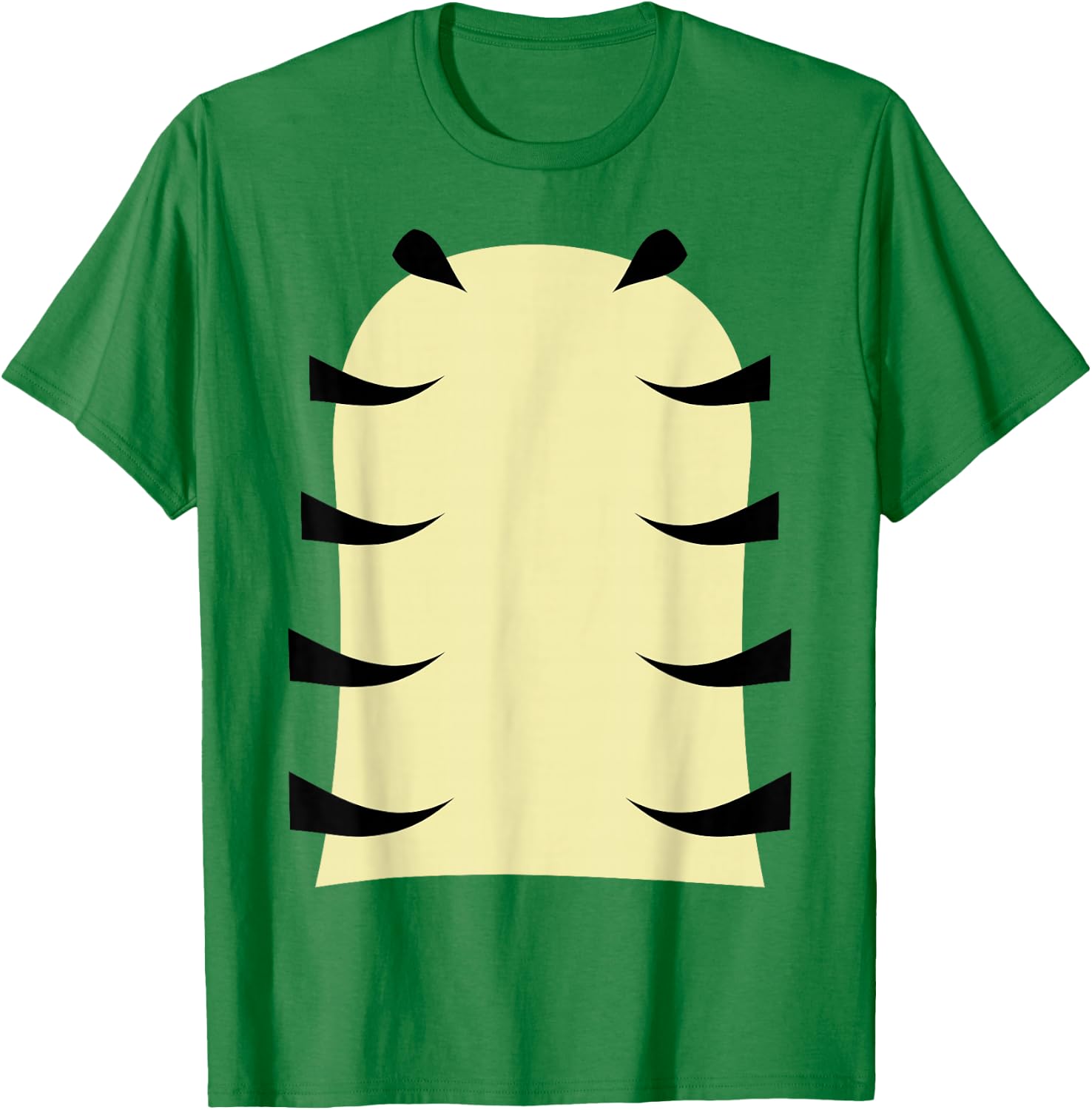 Funny Halloween Tiger Belly Tiger Costume Group Matching T-Shirt - T-Shirt | Irish Green