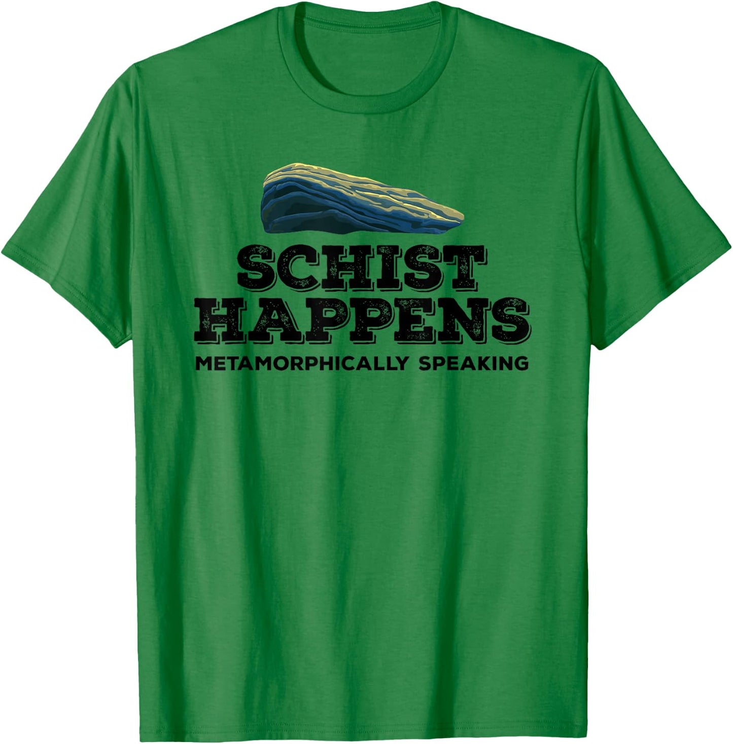 Funny Geologist Mineral Geode Rock Collector Geology Shirt T-Shirt - T-Shirt | Irish Green