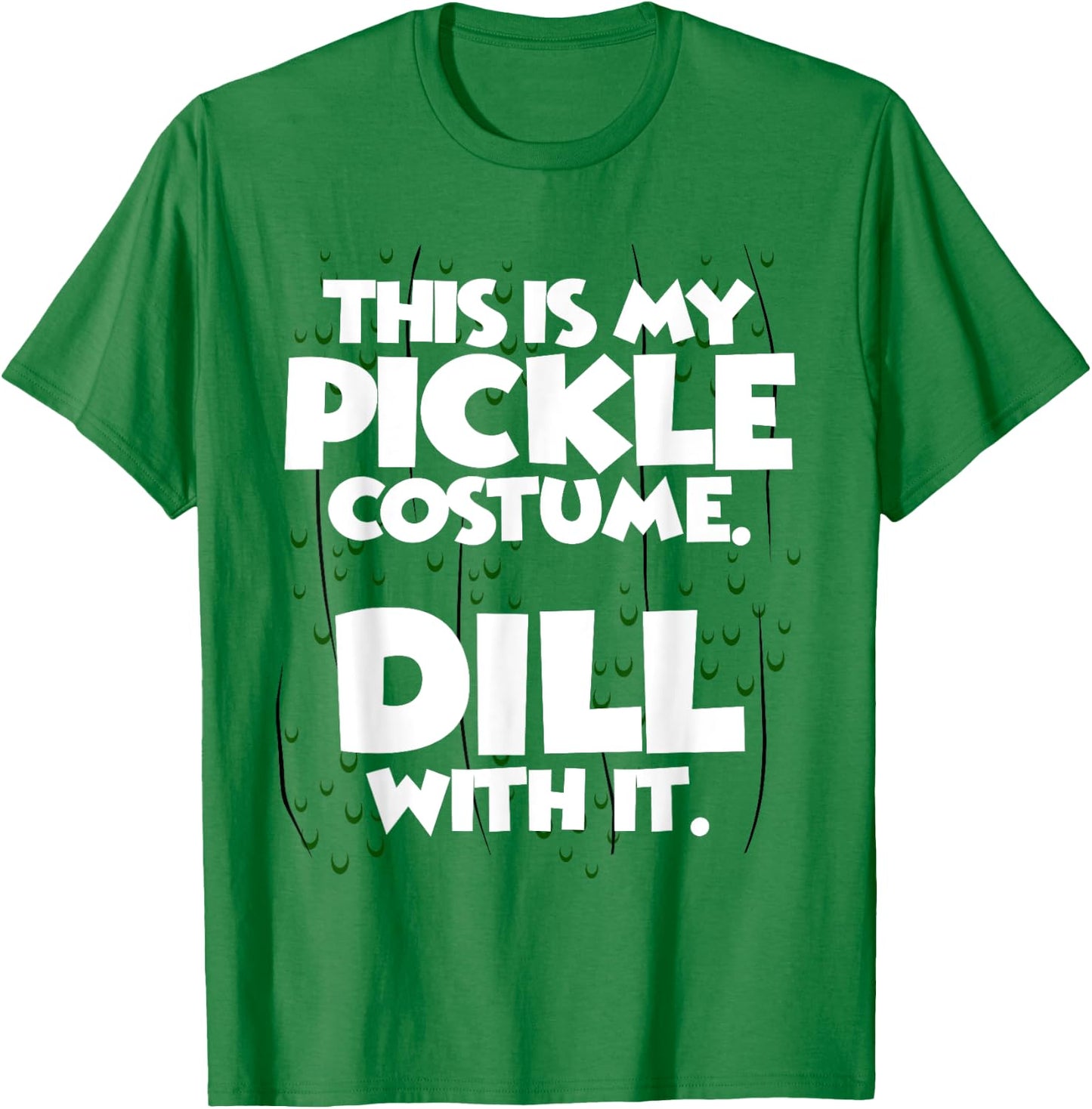 Pickle Halloween Costume Shirt Easy Funny Women Men Kids T-Shirt - T-Shirt | Irish Green