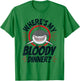 Funny Bloody Shark Pun Teeth Sharks Lover T-Shirt - T-Shirt | Irish Green