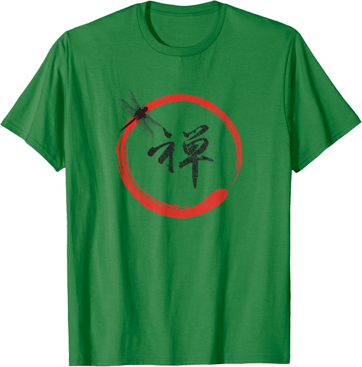 Buddhism Zen Enso Circle - Buddha Om Buddhist T-Shirt - T-Shirt | Irish Green