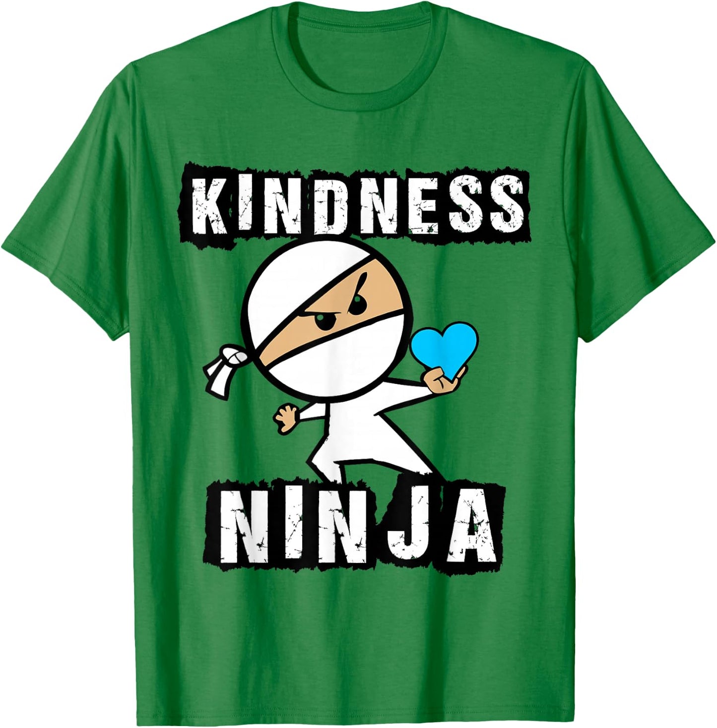 Kindness Ninja Choose Kind Anti Bullying Movement Shirt T-Shirt - T-Shirt | Irish Green