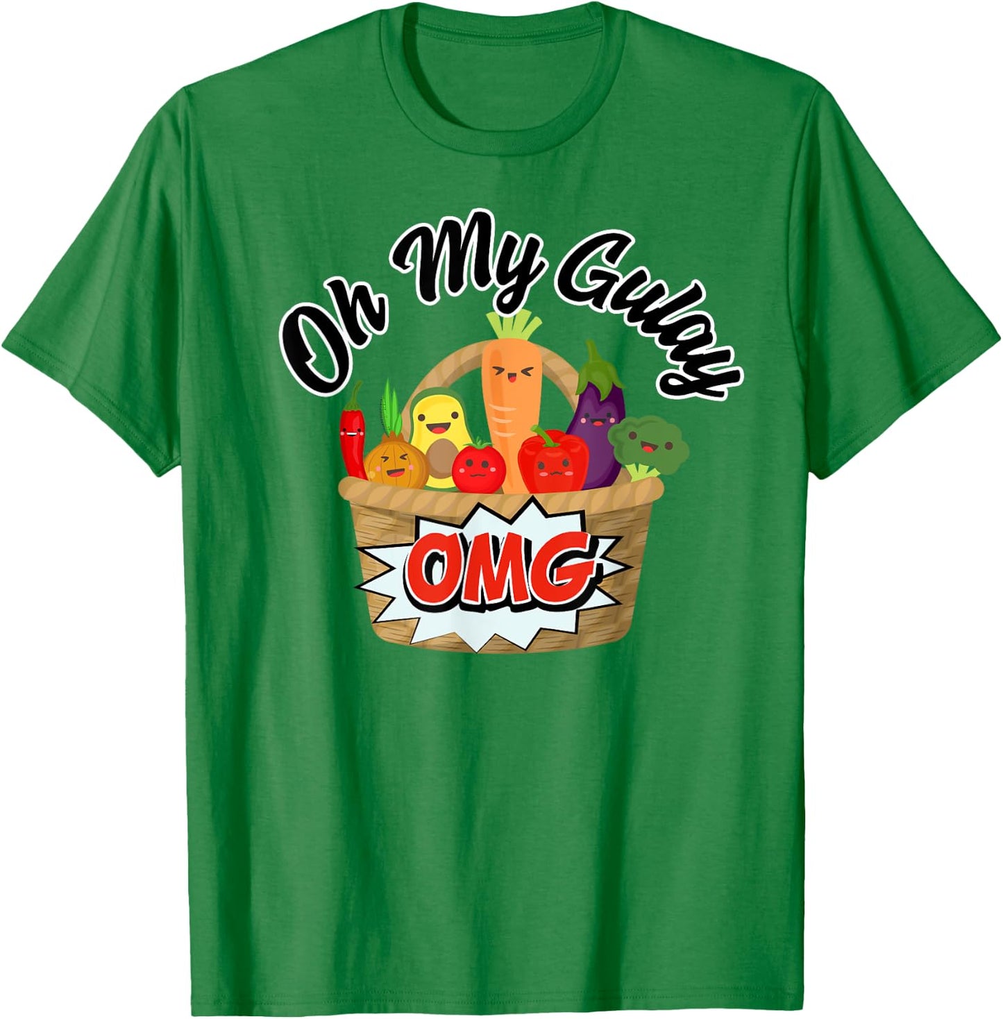 Oh My Gulay T-Shirt - T-Shirt | Irish Green