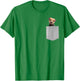 Dog in Your Pocket Border Terrier T-Shirt - T-Shirt | Irish Green