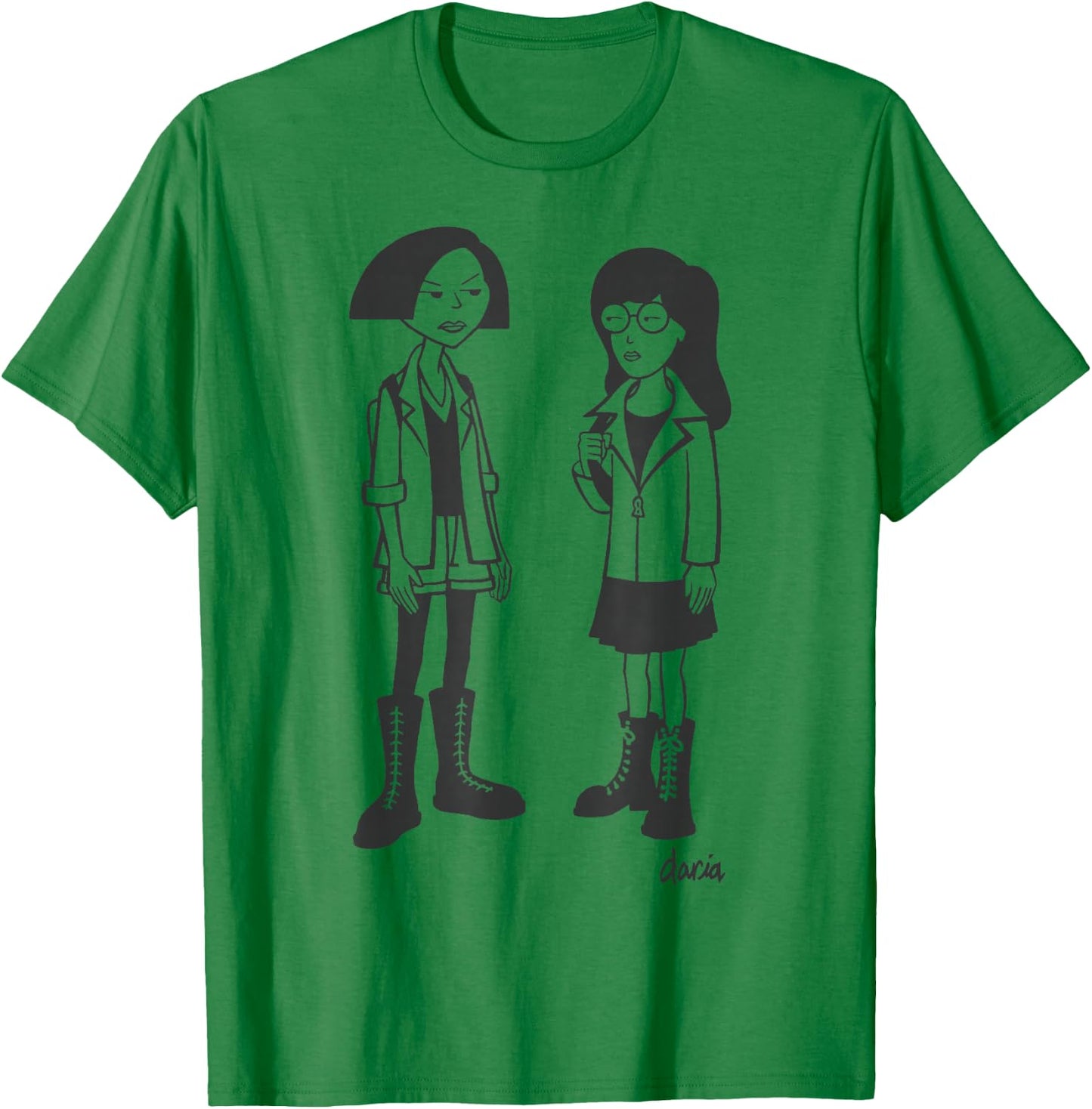 Daria Jane Lane Simple Portrait T-Shirt - T-Shirt | Irish Green