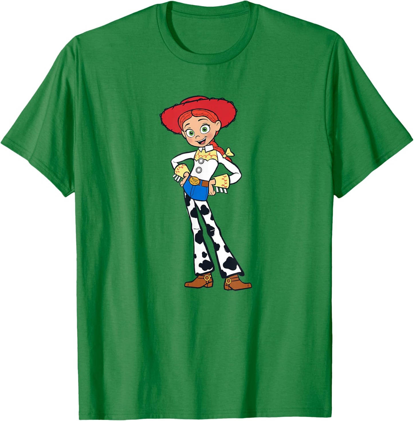 Disney Pixar Toy Story 4 Cowgirl Jessie T-Shirt - T-Shirt | Irish Green