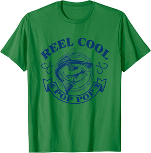 Reel Cool Pop Pop Shirt T-Shirt - T-Shirt | Irish Green