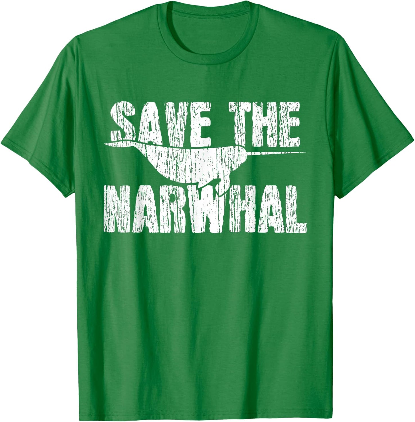 Narwhals Whale T-Shirt - T-Shirt | Irish Green