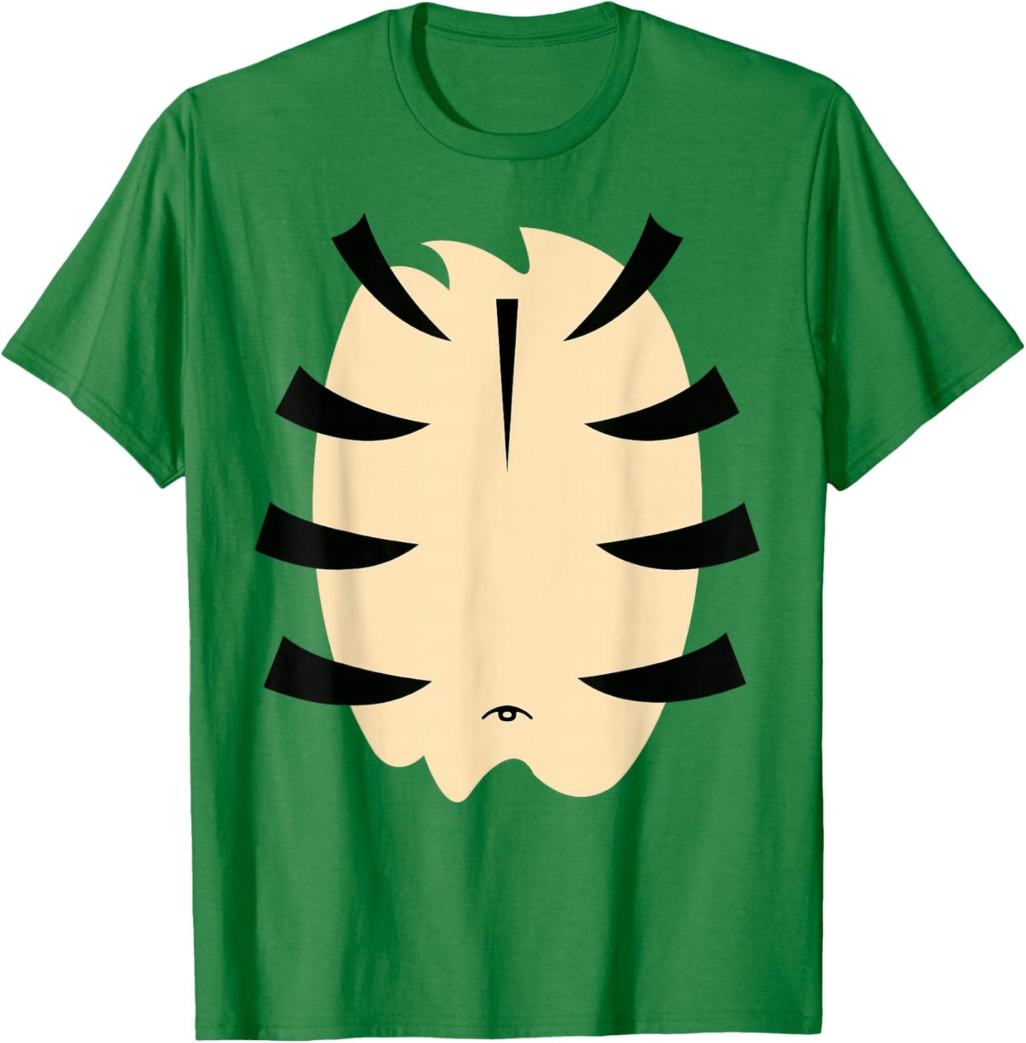 Orange Striped Tiger Halloween Costume Party T-Shirt - T-Shirt | Irish Green