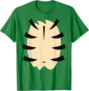 Orange Striped Tiger Halloween Costume Party T-Shirt - T-Shirt | Irish Green