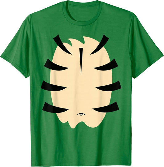 Orange Striped Tiger Halloween Costume Party T-Shirt - T-Shirt | Irish Green