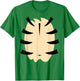 Orange Striped Tiger Halloween Costume Party T-Shirt - T-Shirt | Irish Green