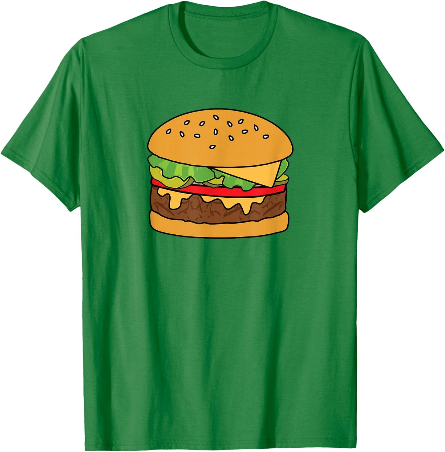 Cheeseburger Shirt T-Shirt - T-Shirt | Irish Green