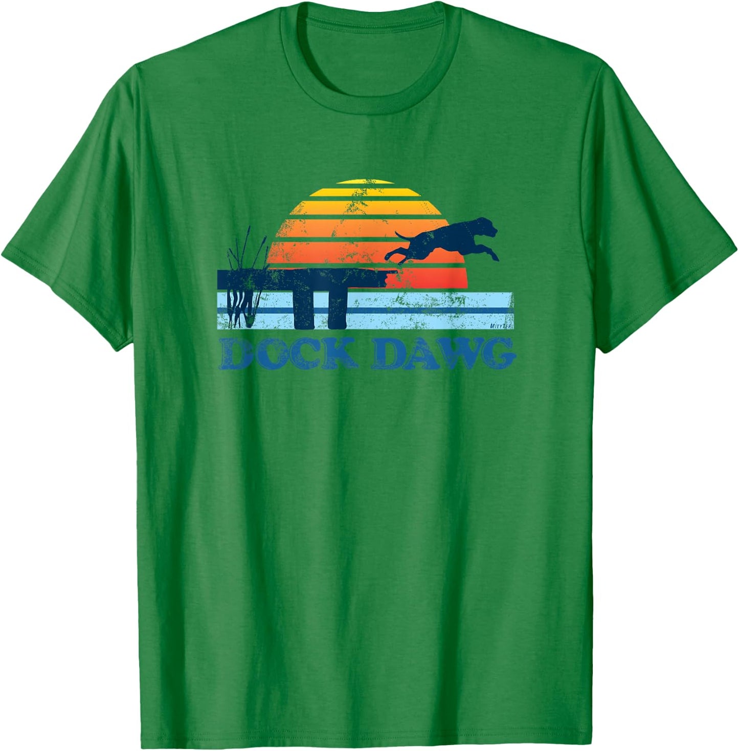Dock Diving | Dock Jumping | Dock Dog | Dawg Shirt T-Shirt - T-Shirt | Irish Green