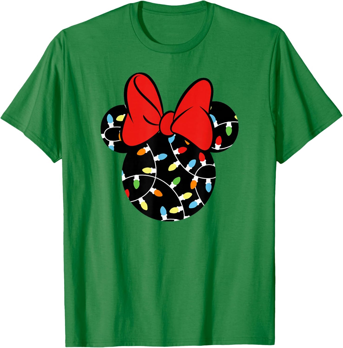 Disney - Minnie Lights Up Holiday T-Shirt - T-Shirt | Irish Green