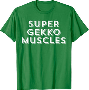 Super Gekko Muscles T-Shirt - T-Shirt | Irish Green