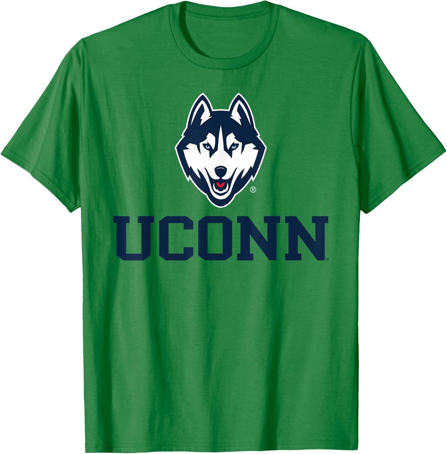 Connecticut Huskies Sportsmanship Gray Officially Licensed T-Shirt - T-Shirt | Irish Green