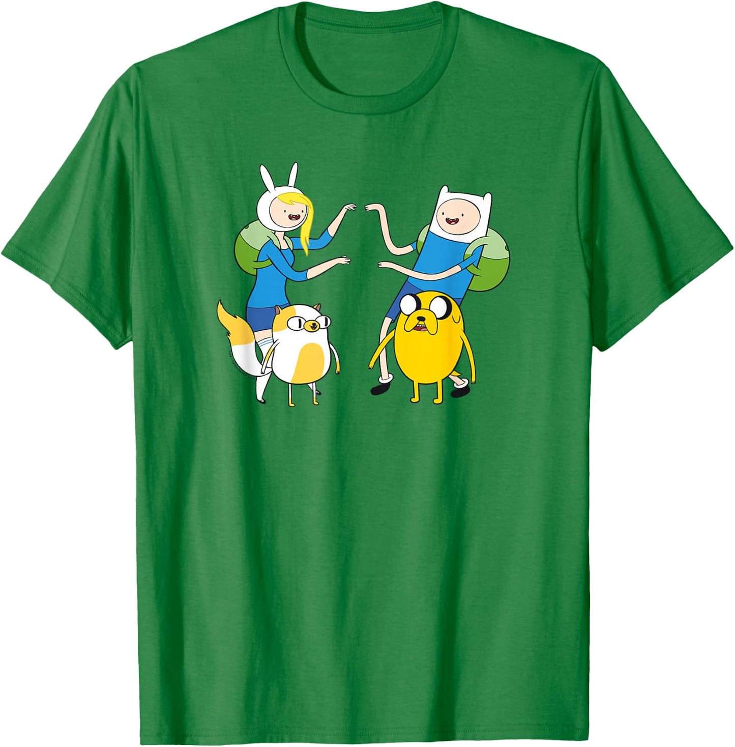 Adventure Time Meet Up T-Shirt - T-Shirt | Irish Green