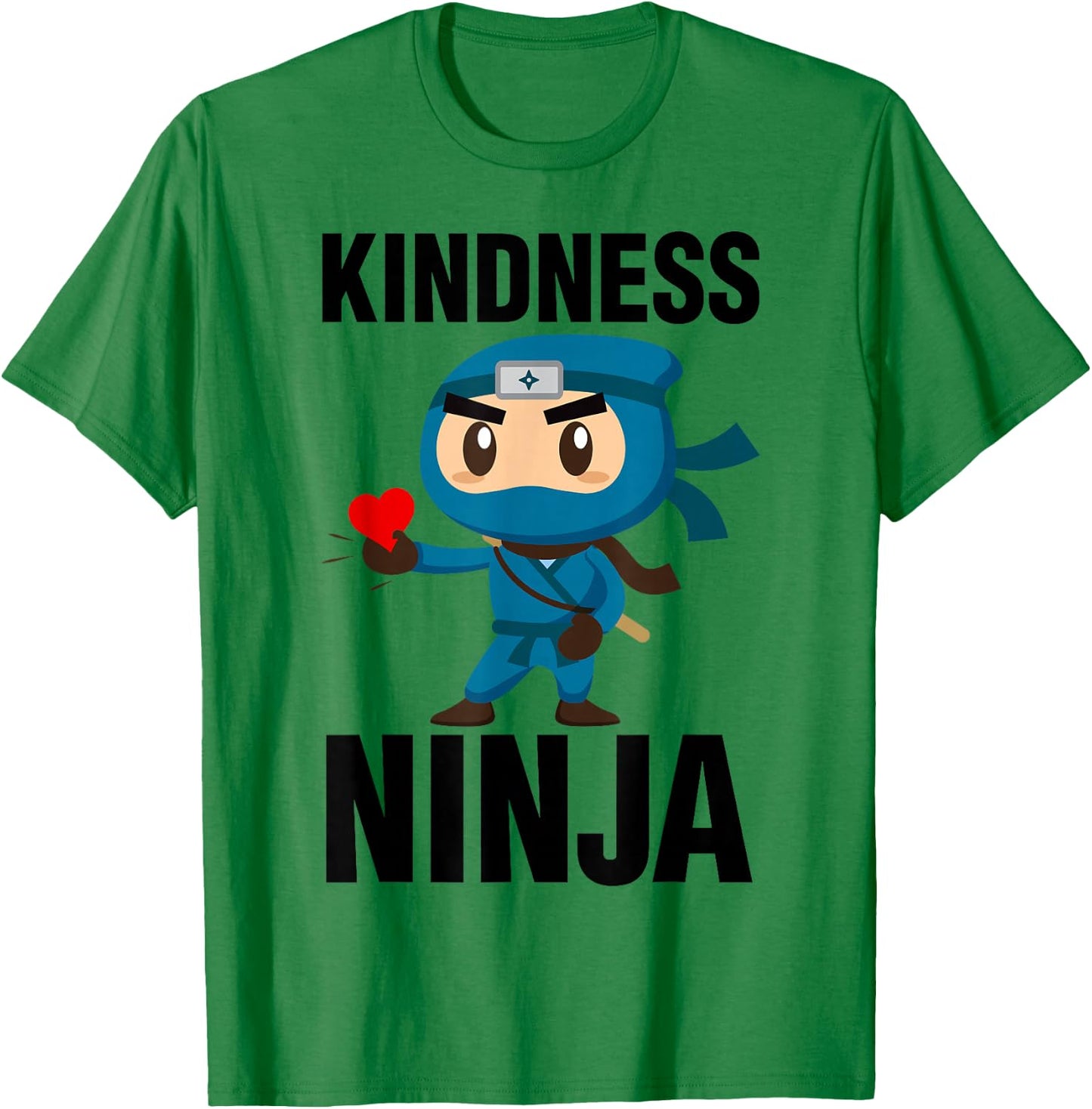 Kindness Club Anti Bullying Ninja Kids School Teacher Gift T-Shirt - T-Shirt | Irish Green