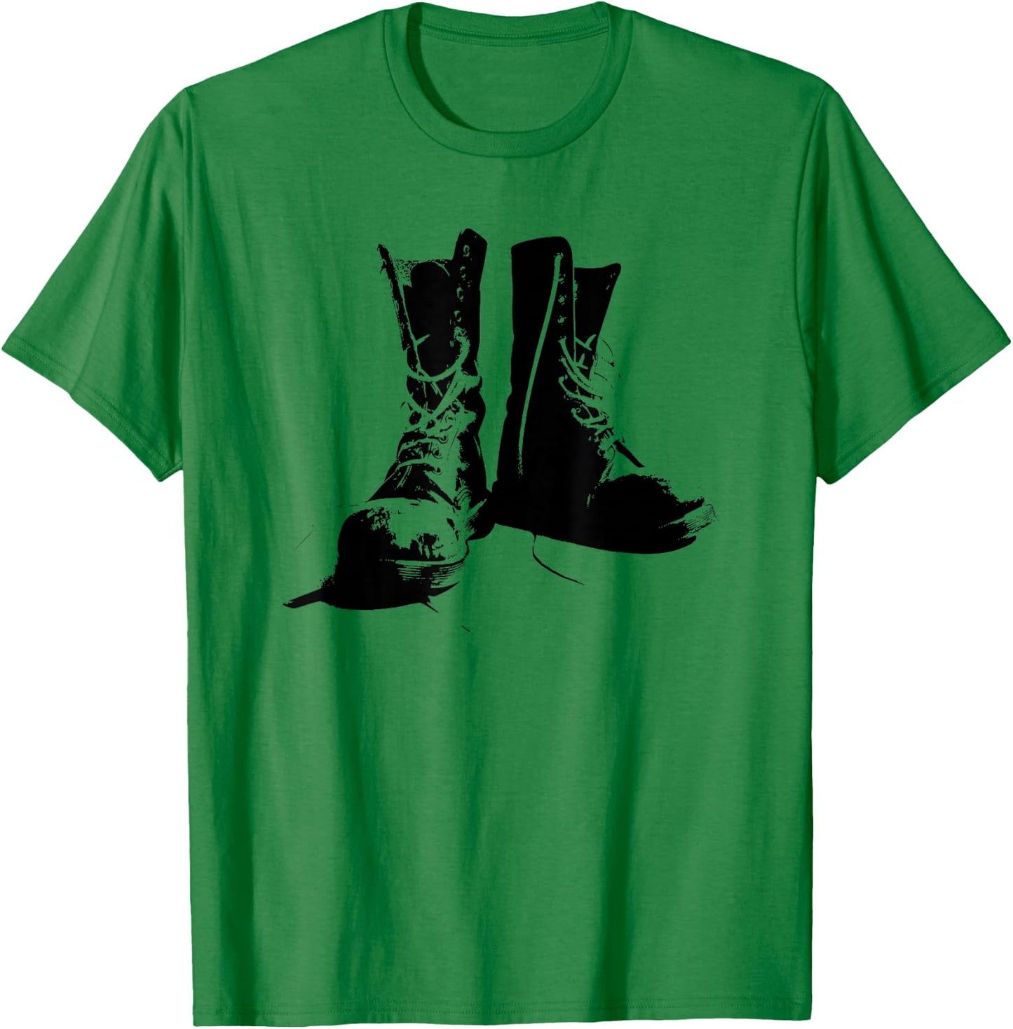 Boots on the ground T-Shirt - T-Shirt | Irish Green