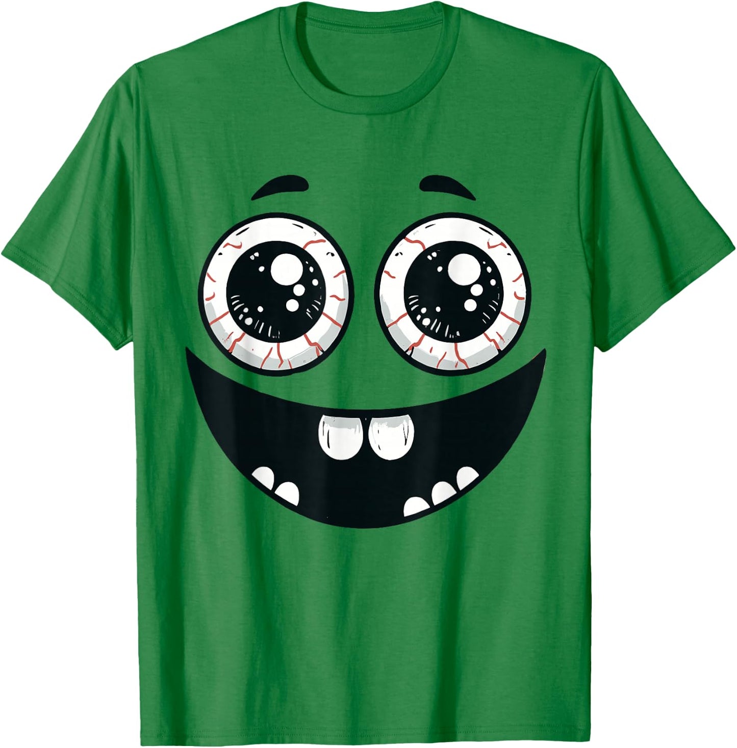 Creepy Carrots Face Shirt Halloween Costume Kids T-Shirt - T-Shirt | Irish Green