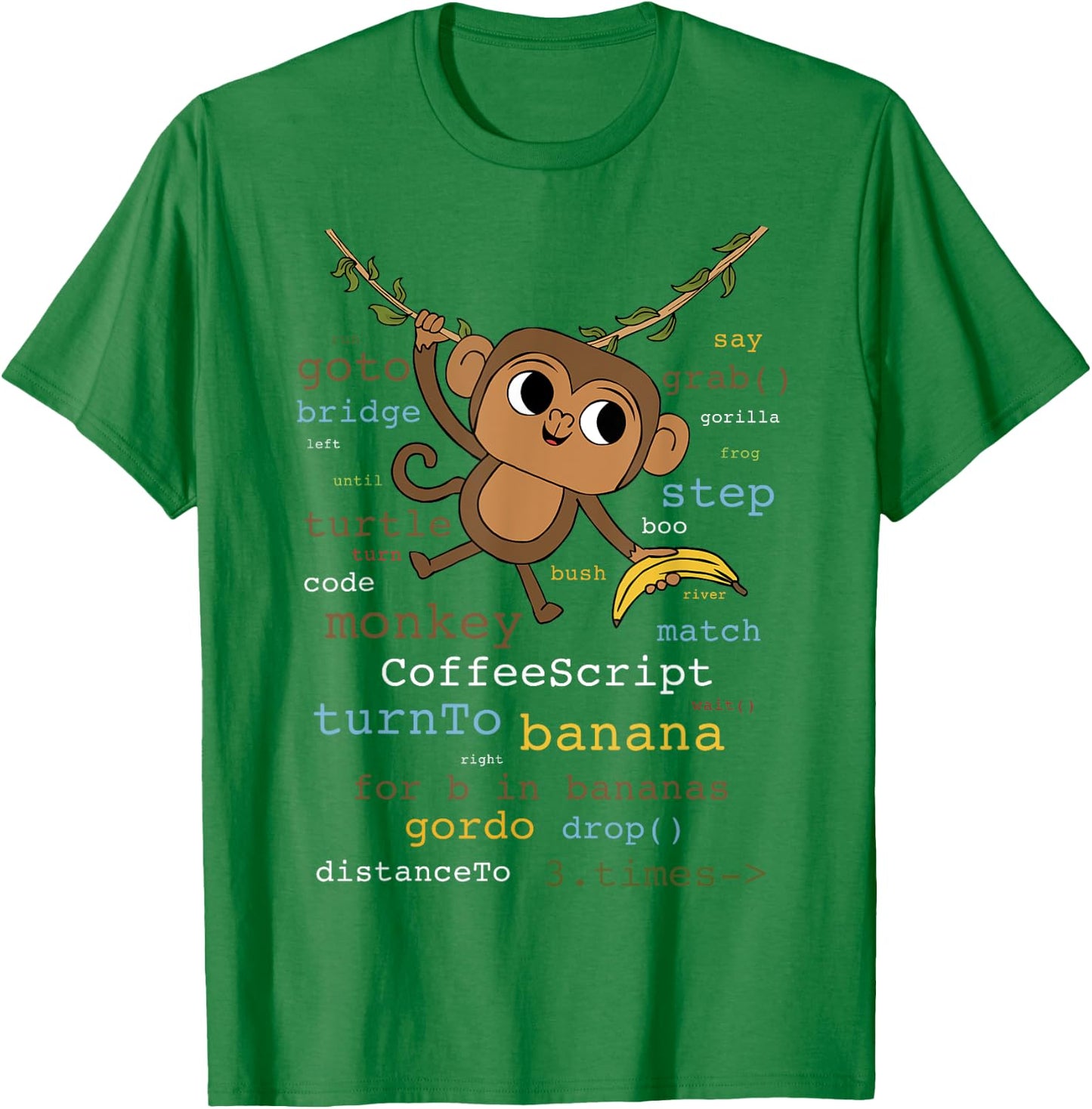 The CodeMonkey T-Shirt - T-Shirt | Irish Green