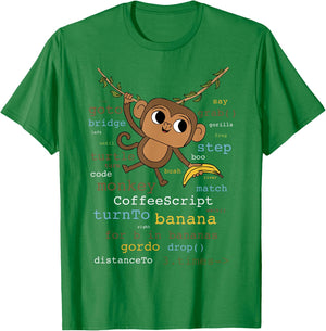 The CodeMonkey T-Shirt - T-Shirt | Irish Green