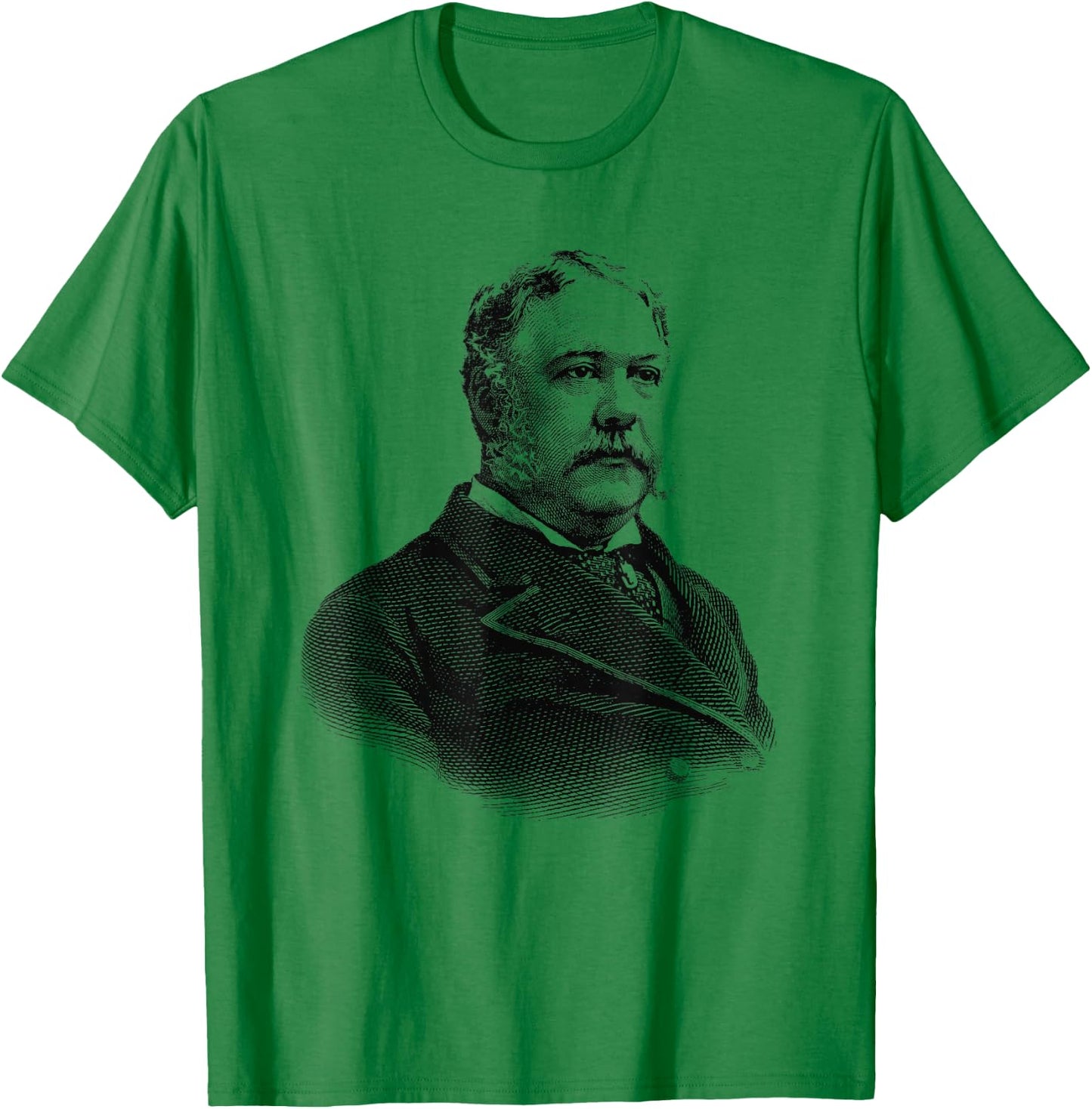 President Chester A. Arthur T-Shirt - T-Shirt | Irish Green