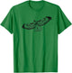 Hawk T Shirt Bird Flying Sketch T-Shirt - T-Shirt | Irish Green